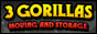 3 Gorillas Moving